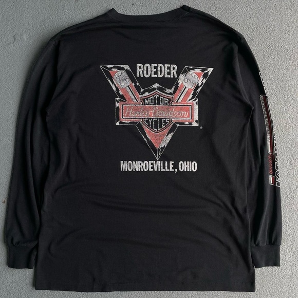 Other - Vintage 1980s Harley Davidson LongSleeve